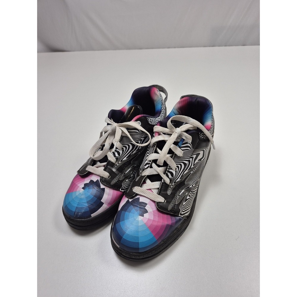 Heelys Voyager X Vapor95 Shoes Mens Size 10 Multicolor Graphic Wheels HES10